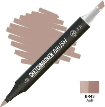 Sketchmarker Brush Двусторонний BR43 SMB-BR43 (ясень)