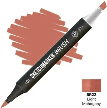 Sketchmarker Brush Двусторонний BR22 SMB-BR22 (светлый коричневато-красный)