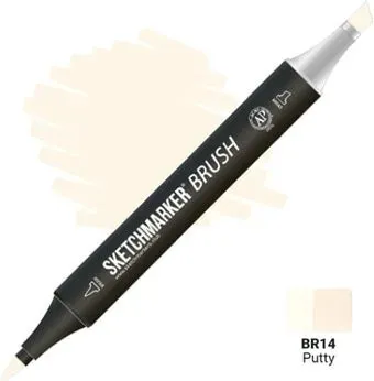 Sketchmarker Brush Двусторонний BR14 SMB-BR14 (шпатлевка)