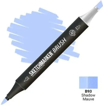 Sketchmarker Brush Двусторонний B93 SMB-B93 (сиреневая тень)