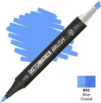 Sketchmarker Brush Двусторонний B92 SMB-B92 (голубой кристалл)