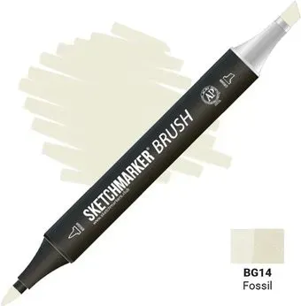 Sketchmarker Brush Двусторонний BG14 SMB-BG14 (окаменелость)