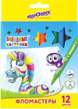 Юнландия Забавные картинки 151678 (12шт)