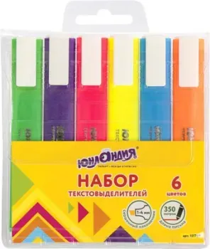Юнландия Colorstar 151709 (6шт)