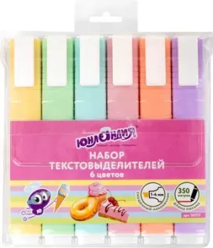 Юнландия Colorstar Pastel 151717 (6шт)