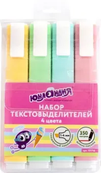 Юнландия Colorstar Pastel 151716 (4шт)