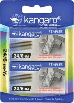 Kangaro 24/6 2000 шт (металлик)