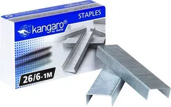 Kangaro 26/6 1000 шт (металлик)