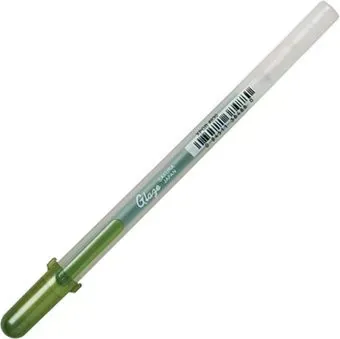 Sakura Pen Gelly Roll Glaze XPGB830 (темно-зеленый)