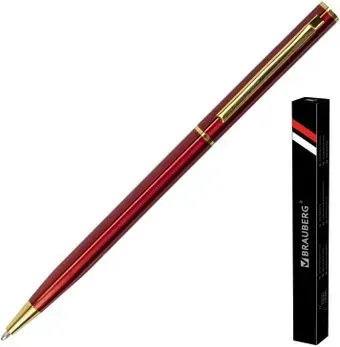 BRAUBERG Slim burgundy 141403