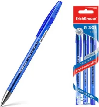 Erich Krause R-301 Original Gel Stick синий 42723 (3 шт)