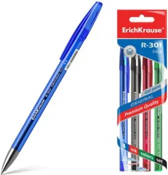 Erich Krause R-301 Original Gel Stick ассорти 45157 (4 шт)