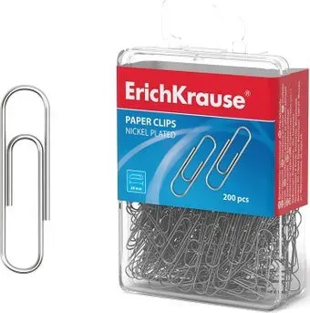 Erich Krause никелированные 28 мм 19738 (200 шт)