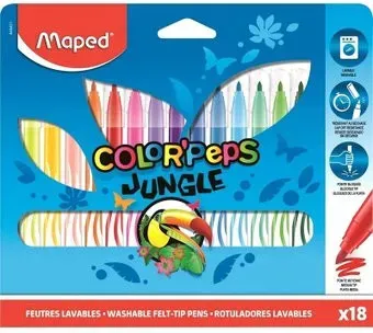 Maped Jungle 845421 (18шт)