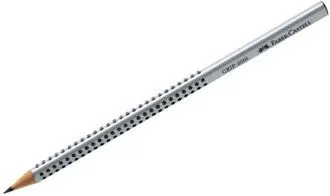 Faber Castell Grip 2001 117002 (2B, серебристый)