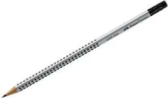 Faber Castell Grip 2001 117200 (HB, серебристый)