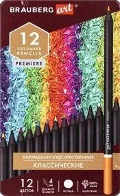 BRAUBERG Art Premiere 181540 (12 цв)