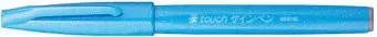 Pentel Brush Sign pen SES15C-S (голубой)