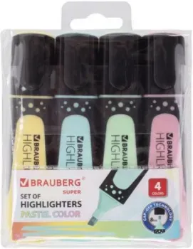 BRAUBERG Super Pastel 151756 (4 шт)