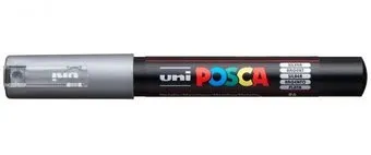 UNI Mitsubishi Pencil На водной основе 0.7мм PC-1M SILVER (серебристый)