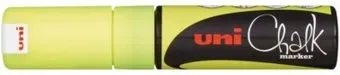 UNI Mitsubishi Pencil 8мм PWE-8K F.YELLOW (флуоресцетный желтый)