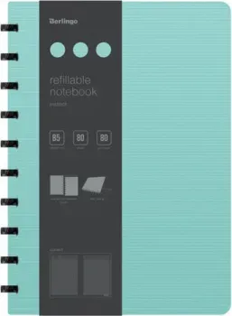 Berlingo Instinct B5+ RNt_B5102 (80л, клетка, мятный/черный)