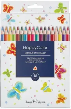 Bruno Visconti Happycolor 30-0052 (18 цветов)