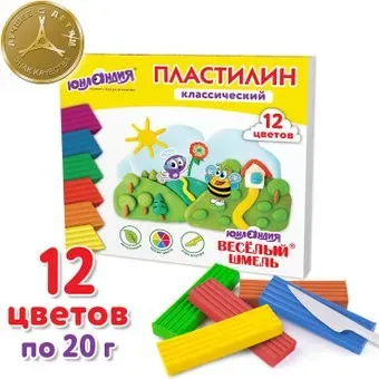Юнландия Веселый шмель 106431 (12 цв)