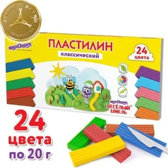 Юнландия Веселый шмель 106433 (24 цв)