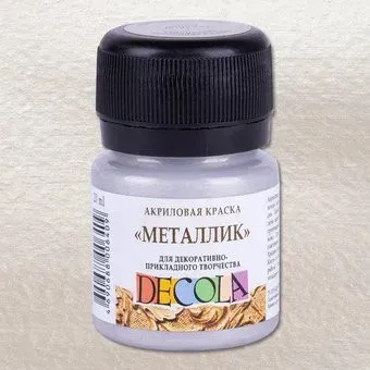 Невская палитра Декола 4926966 (20 мл, 966 серебро)