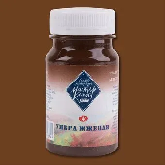 Невская палитра Мастер-Класс 1727408 (100 мл, умбра жженая 408)