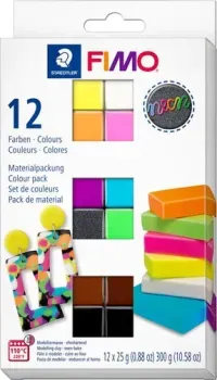 Fimo Neon colours 8013 C12-3 (12x25 г)