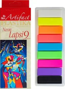 ArtiFact Пластика Lapsi Neon (9 цв, 180 г)