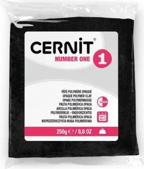 Cernit № 1 (250 г, черный)