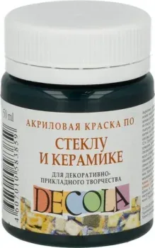 Decola по стеклу и керамике 50 мл 4028720 изумрудный