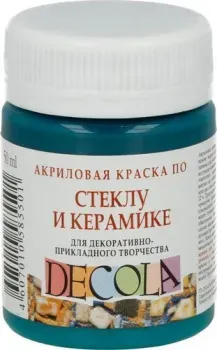 Decola по стеклу и керамике 50 мл 4028507 бирюзовый