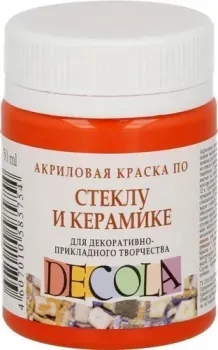 Decola по стеклу и керамике 50 мл 4028315 оранжевый