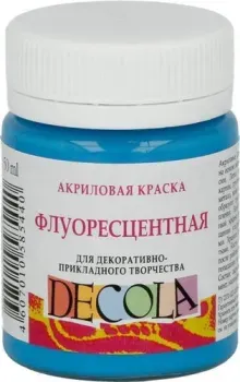 Decola флуоресц. 4328513 (50 мл, голубой)