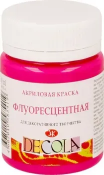 Decola флуоресц. 4328319 (50 мл, карминовый)