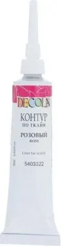 Decola по ткани 18 мл 5403322 розовый