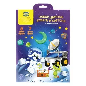 Мульти-пульти Енот в космосе БК7-5_38731 (12 цв)