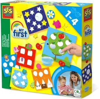SES Creative My First Найди и приклей нужную форму 14428