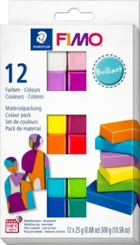 Fimo Soft Brilliant Colours 8023 C12-2 (12x25 г)