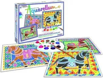 SentoSphere Aquarellum Цирковые лошади 6090