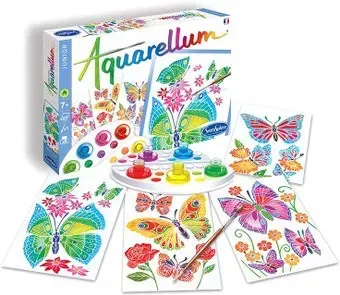 SentoSphere Aquarellum Цветы и бабочки 6500