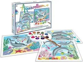 SentoSphere Aquarellum Дельфины 6220