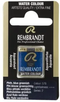 Rembrandt 576 05865761 (фтало зеленовато-синий, кювета)