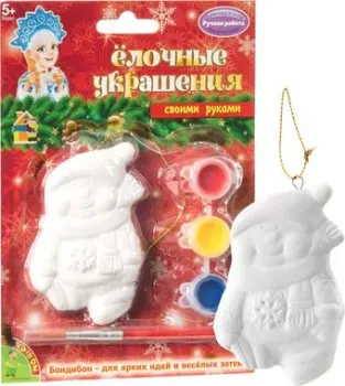 Bondibon Елочные украшения. Снеговичок ВВ1662