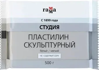 Гамма Студия 2.80.Е050.004.1 (500 г, белый, мягкий)