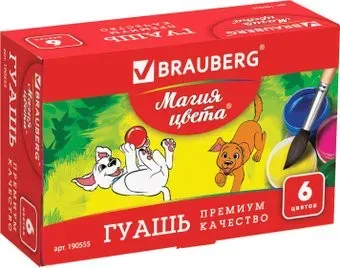 BRAUBERG Магия цвета 190555 (6 цв)